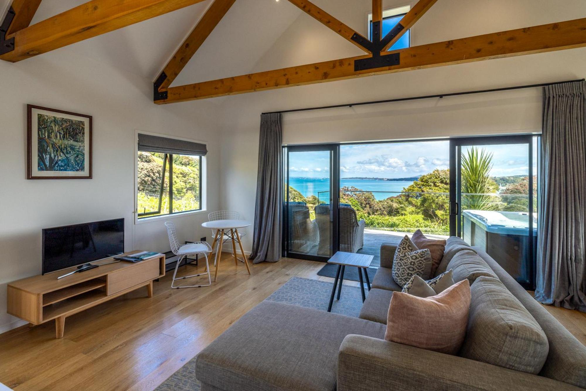 The Guest House At Te Whau Retreat - Stay Waiheke Omiha Dış mekan fotoğraf