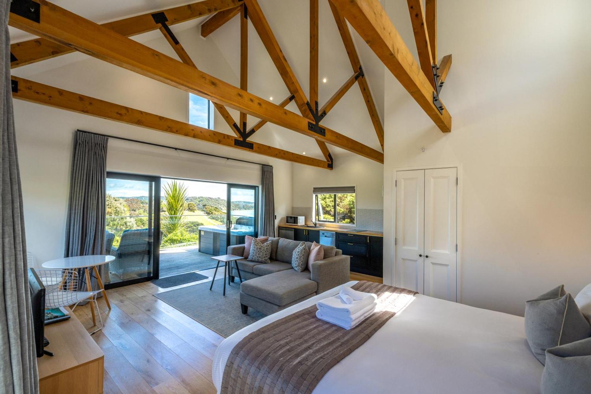 The Guest House At Te Whau Retreat - Stay Waiheke Omiha Dış mekan fotoğraf